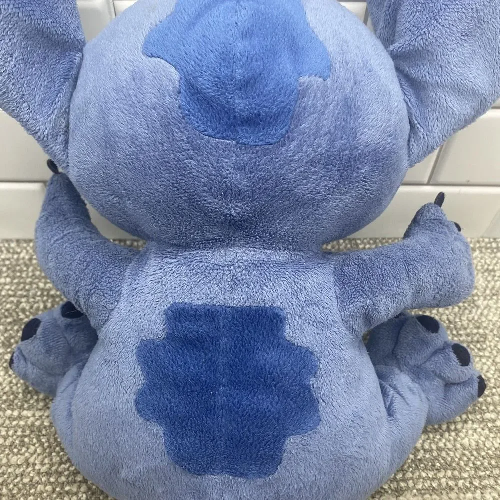 Lilo Stitch Disney Plush 14 Inch Soft‎ Big Ears Blue Cute Collectible